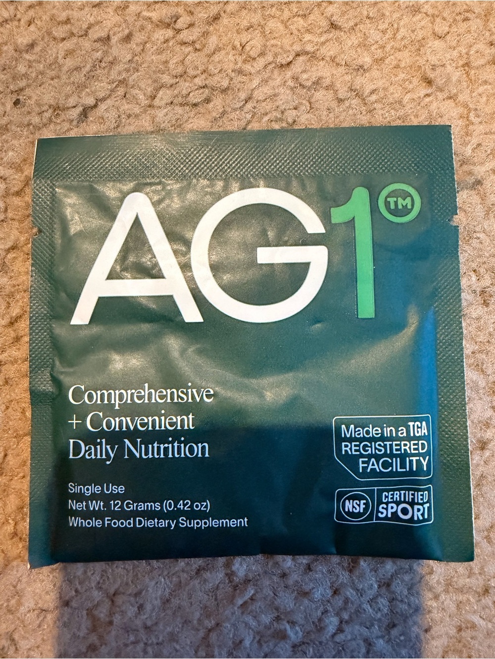 AG1 Greens Single-Serve Sachet Packs (30)